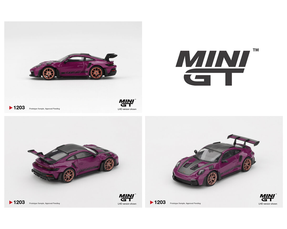 [Pre-Order] Mini GT 1:64 Porsche 911 (992.1) Rubystone Red Set of 4 – Special Edition