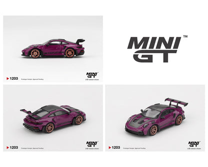 [Pre-Order] Mini GT 1:64 Porsche 911 (992.1) Rubystone Red Set of 4 – Special Edition
