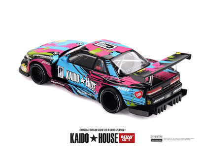[Pre-Order] Kaido House x Mini GT 1:64 Nissan Silvia S13-R Kaido Splash V1