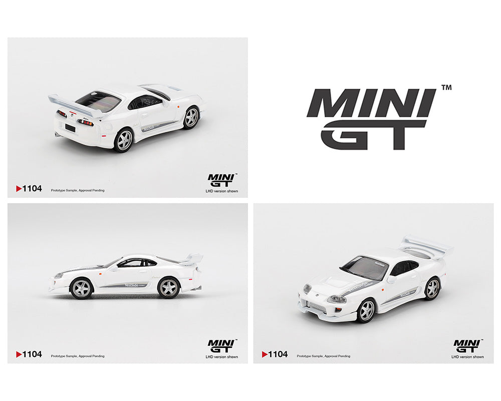 [Pre-Order] Mini GT 1:64 Toyota Supra VeilSide Combat V-I – White