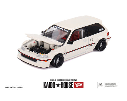 [Pre-Order] Kaido House x Mini GT 1:64 Honda Civic (EF) Kaido Street V1