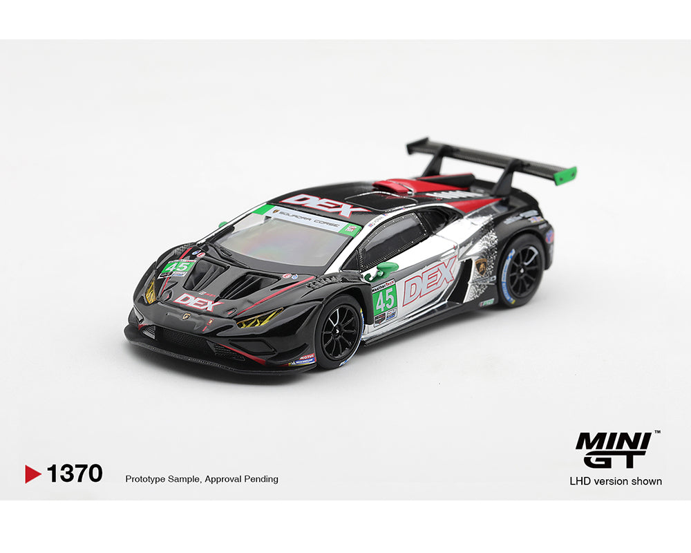 [Pre-Order] Mini GT 1:64 Lamborghini Huracan GT3 EVO2 #45 DEX Wayne Taylor Racing 2025 IMSA Chevrolet Grand Prix Class Winner