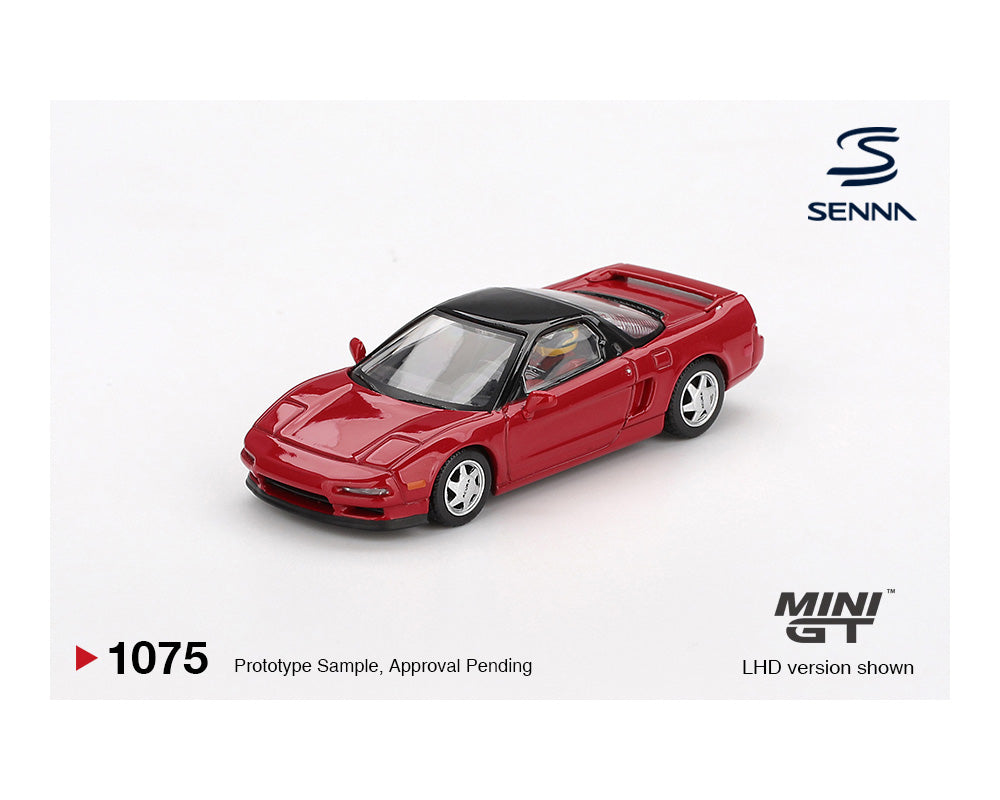 [Pre-Order] Mini GT 1:64 Honda NS-X Prototype Midship Sports 1989 Ayrton Senna w/ Figure