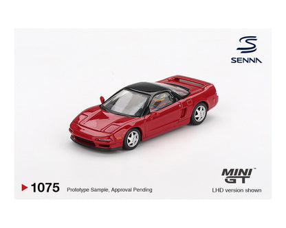 [Pre-Order] Mini GT 1:64 Honda NS-X Prototype Midship Sports 1989 Ayrton Senna w/ Figure