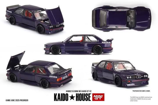 [Pre-Order] Kaido House x Mini GT 1:64 BMW M3 Kaido GT V2- Purple