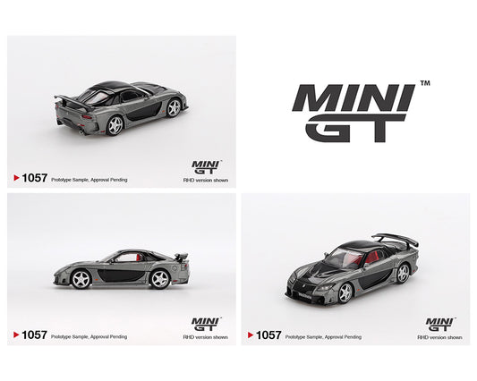 [Pre-Order] Mini GT 1:64 Mazda RX-7 VeilSide – Fortune Grey