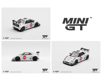 [Pre-Order] Mini-GT 1:64 Mazda AZ-1 Liberty Walk LB40 LB-Hinomaru – White