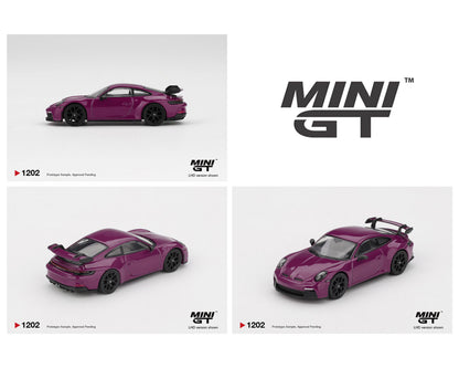 [Pre-Order] Mini GT 1:64 Porsche 911 (992.1) Rubystone Red Set of 4 – Special Edition