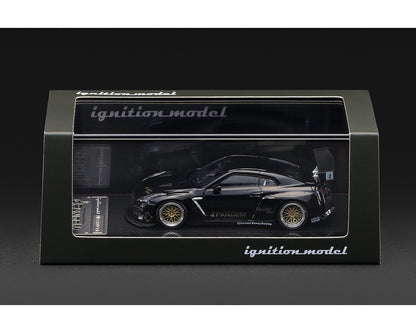 [Pre-Order] Ignition Model 1:64 Pandem Nissan GT-R R35 – Black Metallic