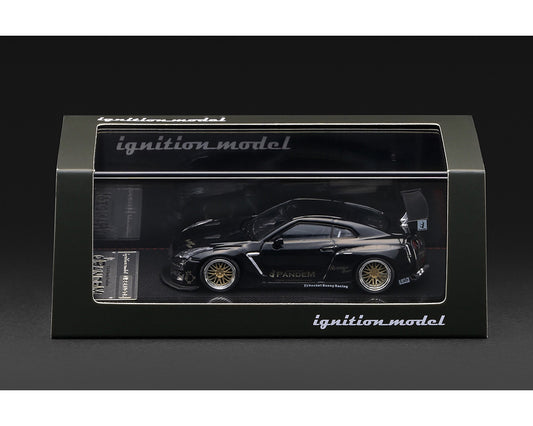 [Pre-Order] Ignition Model 1:64 Pandem Nissan GT-R R35 – Black Metallic