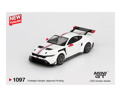 [Pre-Order] Mini GT 1:64 Ford Mustang GTD Spirit of America – White