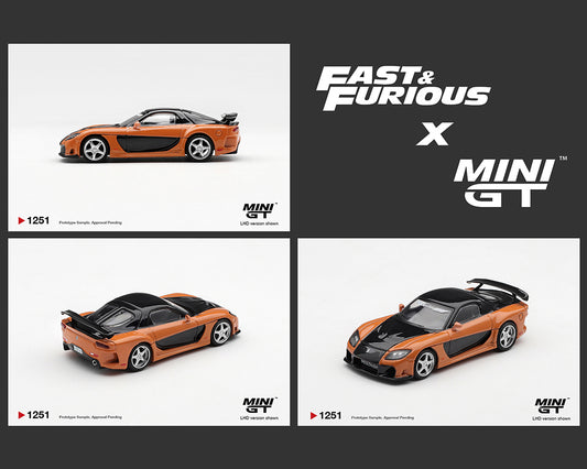 [Pre-Order] Mini GT 1:64 Mazda RX-7 VeilSide Fortune “The Fast and the Furious Tokyo Drift” Han Seoul-Oh- Limited Edition