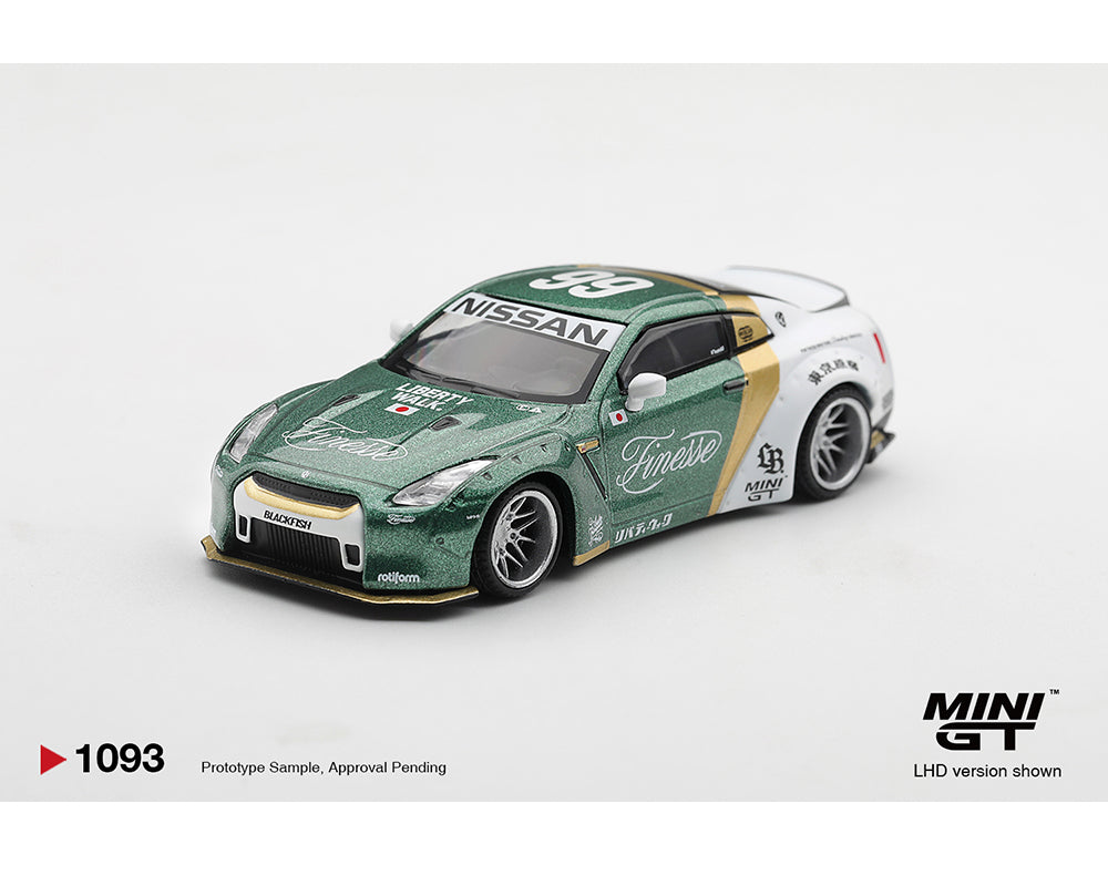 [Pre-Order] Mini GT 1:64 Nissan GT-R (R35) LB★WORKS Type 1, Custom Ducktail Auto Finesse