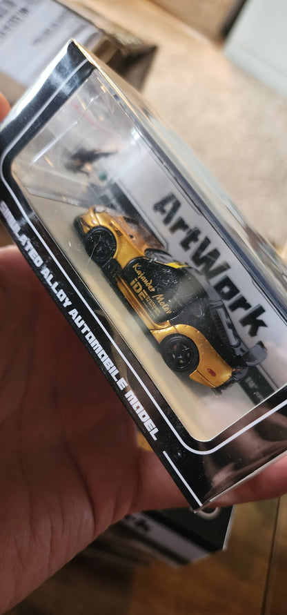 ArtWork Toyota Supra A80 in Gold