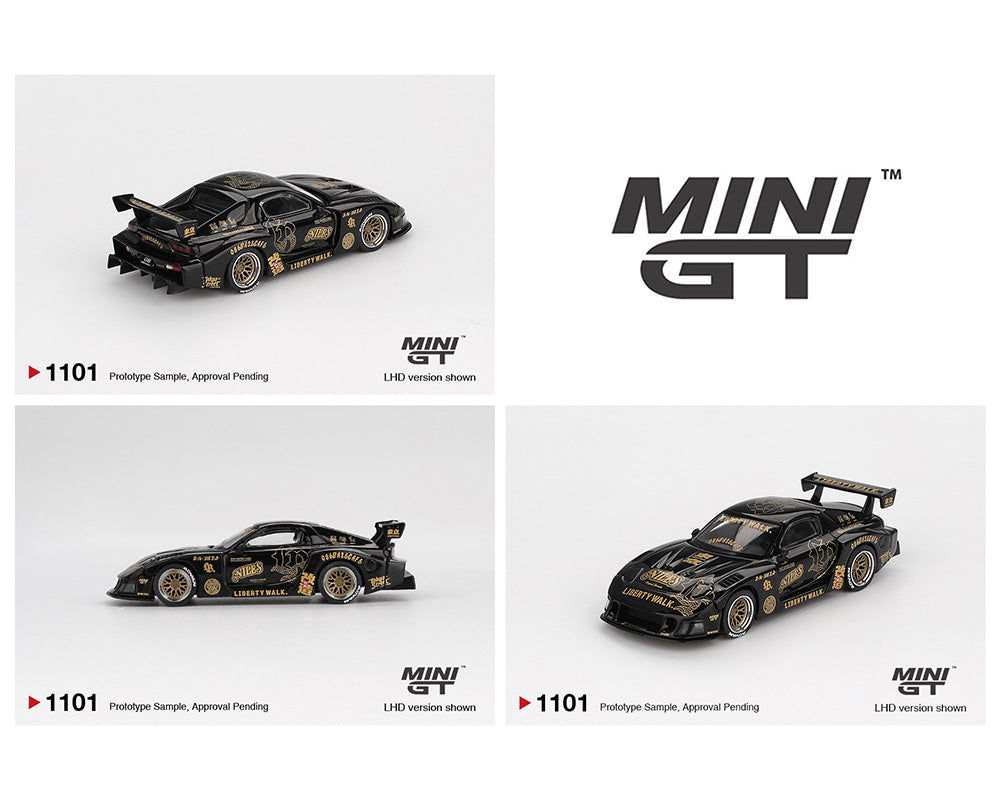 [Pre-Order] Mini GT 1:64 MAZDA RX-7 LB-Super Silhouette FD-NILES – Black