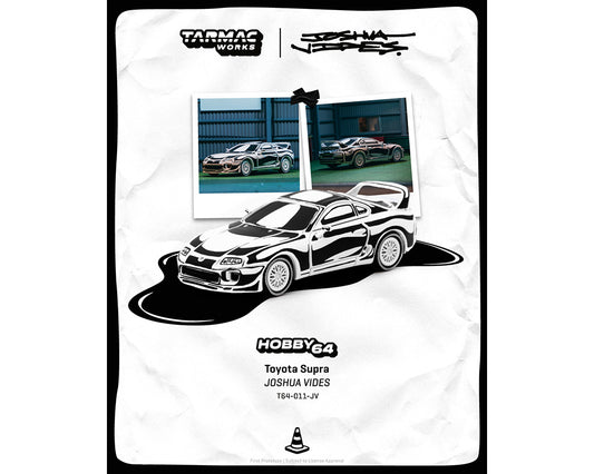 [Pre-Order] Tarmac Works 1:64 Toyota Supra – Designed by JOSHUA VIDES – Hobby64