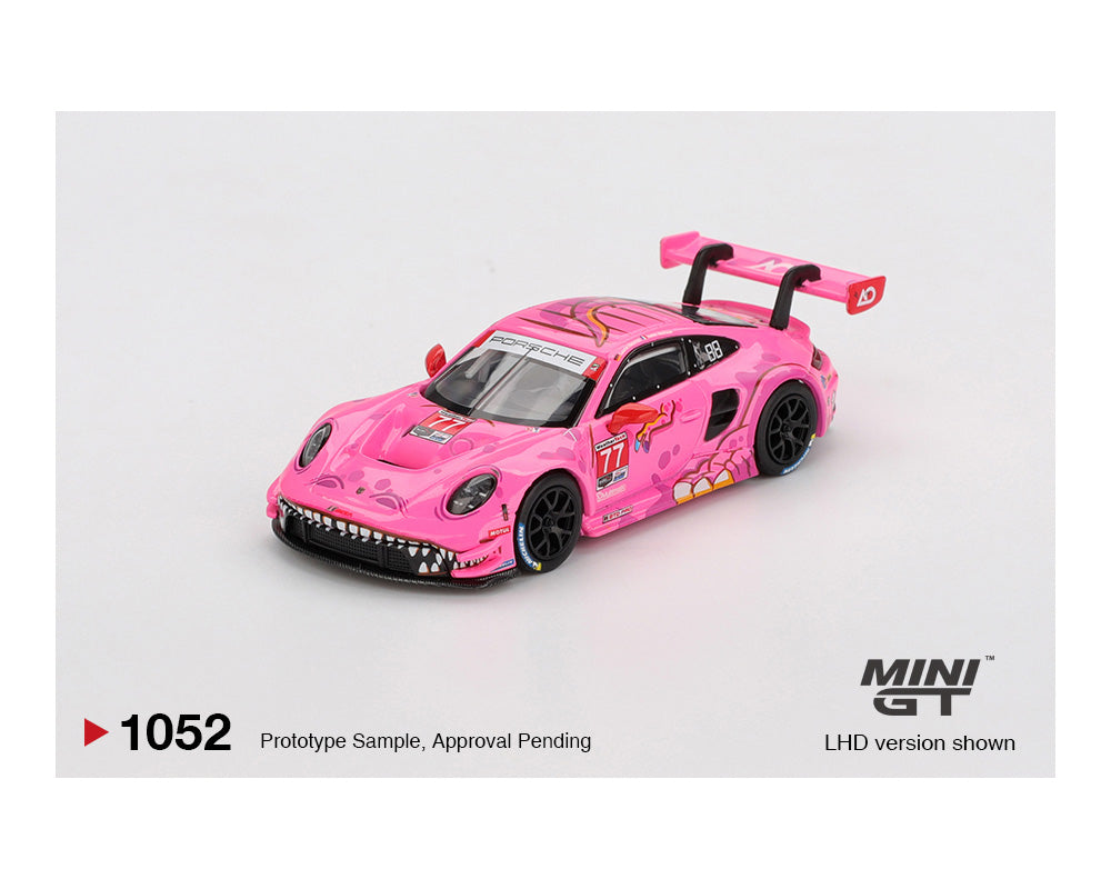 [Pre-Order] Mini GT 1:64 Porsche 911 GT3 R #77 AO Racing " Roxy " 2024 IMSA ROAD AMERICA – Mijo Exclusives