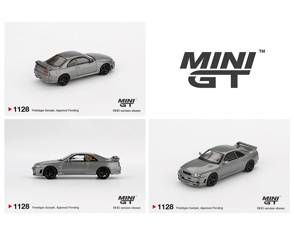 [Pre-Order] Mini GT 1:64 NISSAN Skyline GT-R Dark Metal Gray (NISMO BCNR33 CRS Version) – Limited Edition