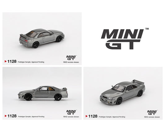 [Pre-Order] Mini GT 1:64 NISSAN Skyline GT-R Dark Metal Gray (NISMO BCNR33 CRS Version) – Limited Edition