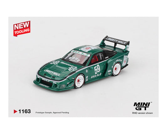 [Pre-Order] Mini GT 1:64 Nissan LB-Super Silhouette 180SX 2026 TAS – Green