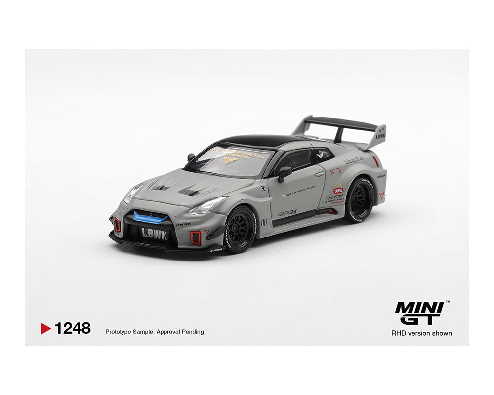 [Pre-Order] Mini GT Nissan LB-Silhouette WORKS GT 35GT-RR Ver.1 – Matt Grey