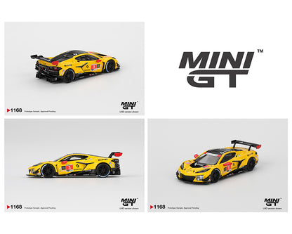 [Pre-Order] Mini GT 1:64 Chevrolet Corvette Z06 GT3.R #3 Corvette Racing by Pratt Miller Motorsports 2025 IMSA Daytona 24 Hrs