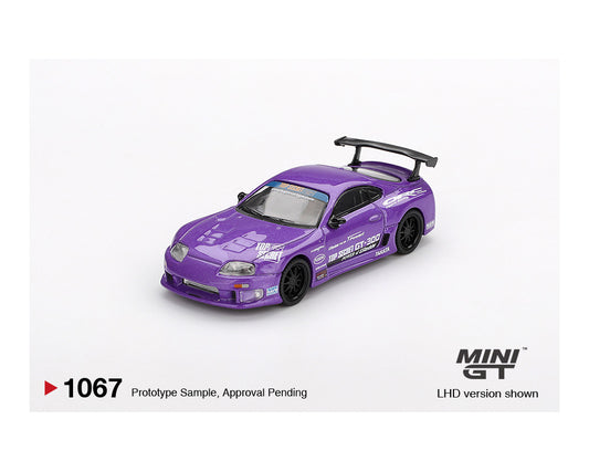 [Pre-Order] Mini-GT 1:64 Toyota Supra (A80) Top Secret GT-300 Top Secret Purple – Mijo Exclusives