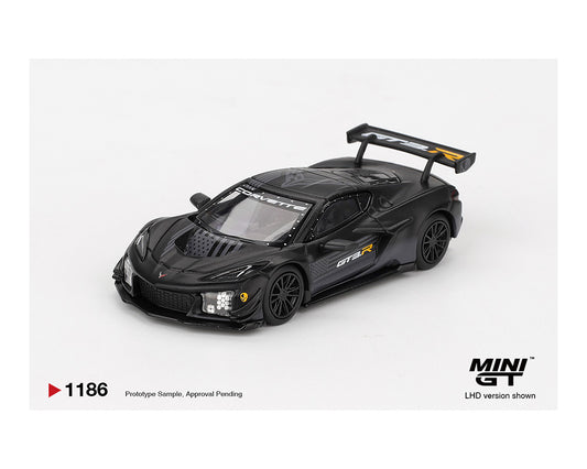 [Pre-Order] Mini GT 1:64 Chevrolet Corvette Z06 GT3.R Road America Test car – Black