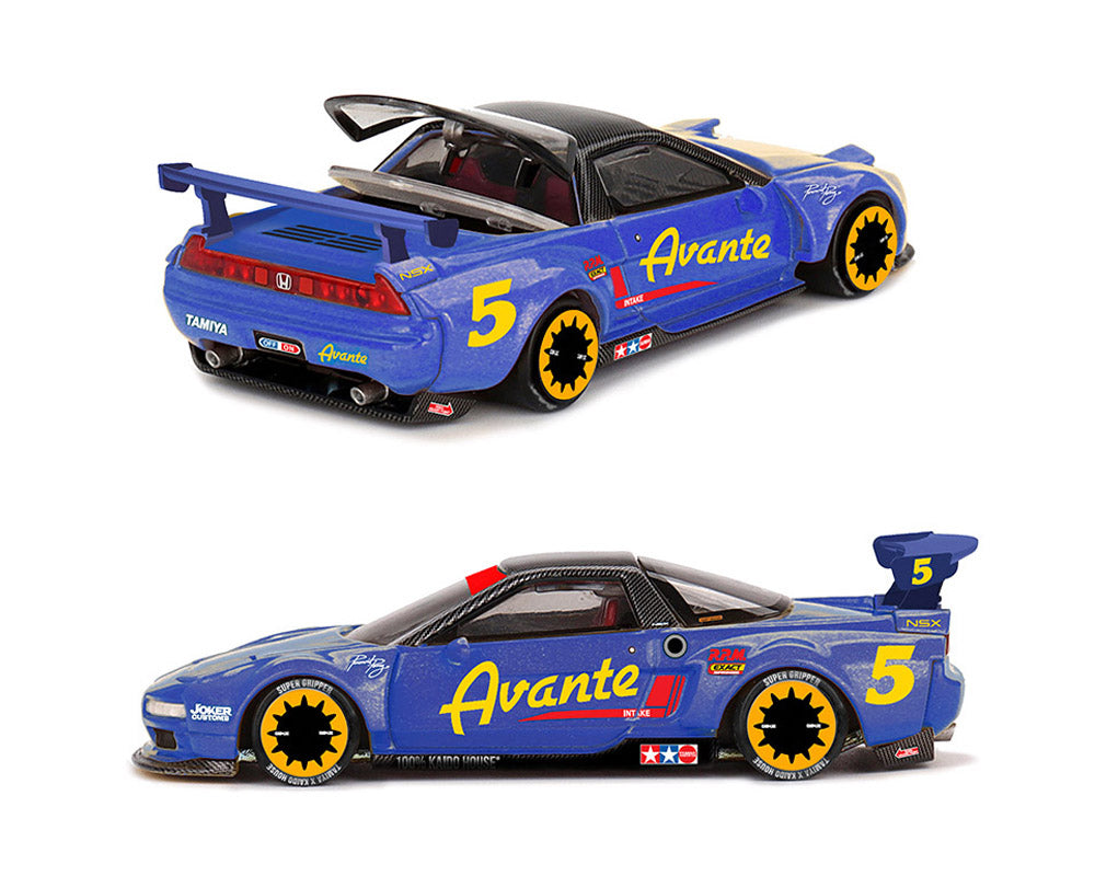 [Pre-Order] Kaido House x Mini GT Honda NSX Tamiya X Kaido House Avante V1- Blue