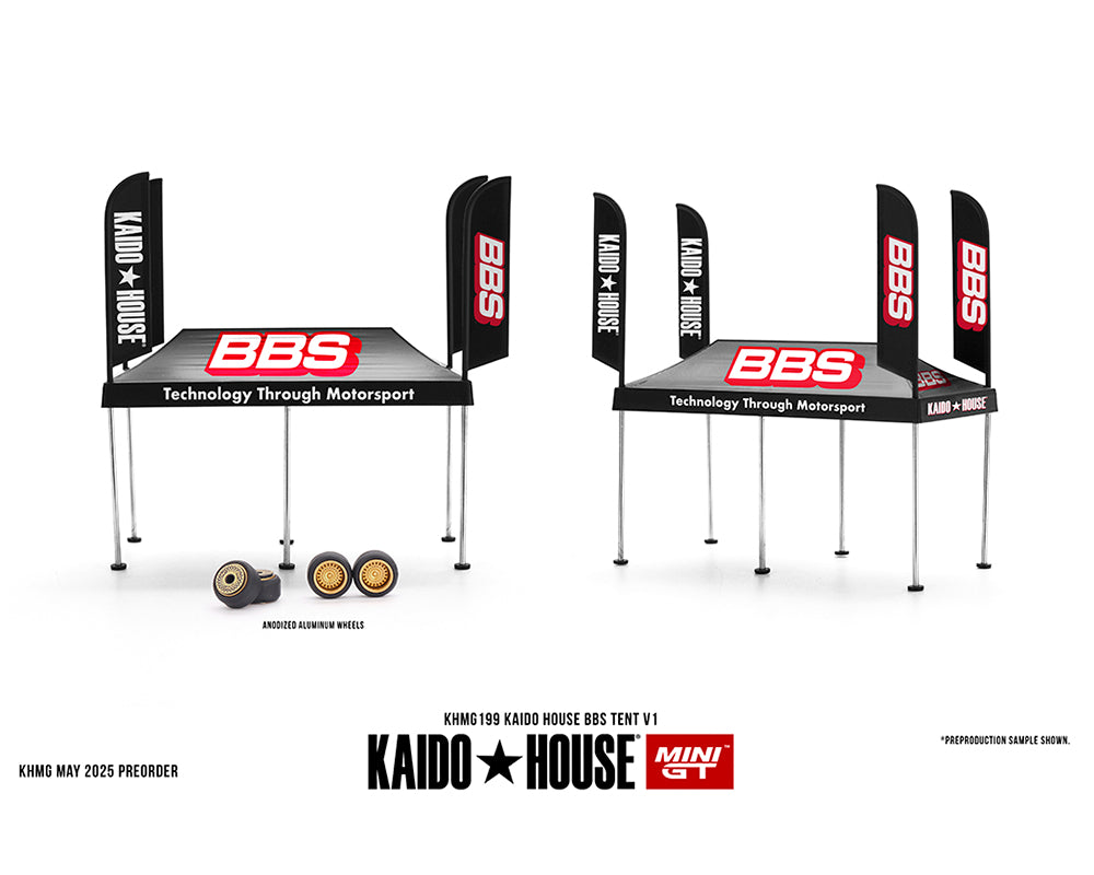[Pre-Order] Kaido House x Mini GT 1:64 Kaido House BBS Tent V1