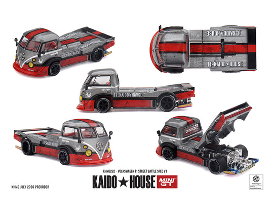 [Pre-Order] Kaido House x Mini GT 1:64 Volkswagen T1 Street Battle Spec V1
