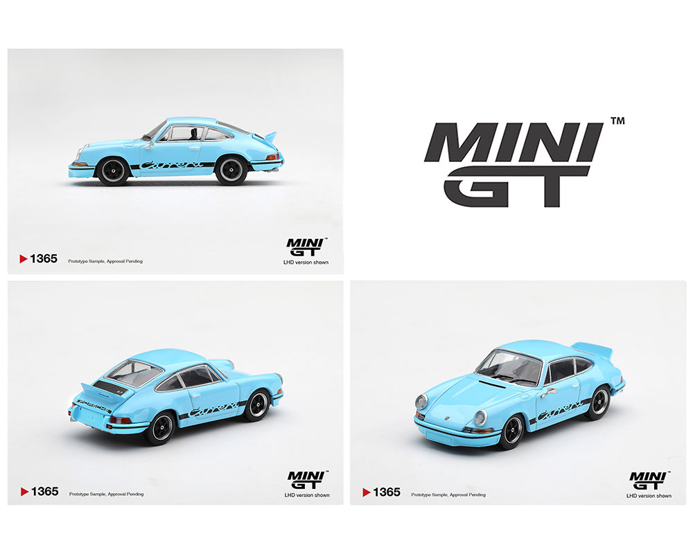 [Pre-Order] Mini GT 1:64 Porsche 911 Carrera RS 2.7 – Gulf Blue with Black – Limited Edition