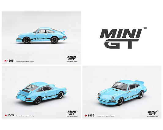 [Pre-Order] Mini GT 1:64 Porsche 911 Carrera RS 2.7 – Gulf Blue with Black – Limited Edition