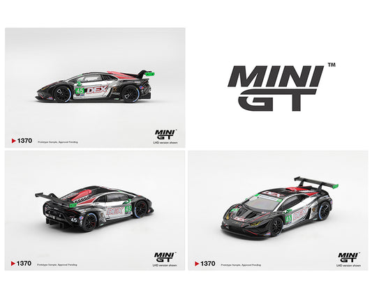 [Pre-Order] Mini GT 1:64 Lamborghini Huracan GT3 EVO2 #45 DEX Wayne Taylor Racing 2025 IMSA Chevrolet Grand Prix Class Winner