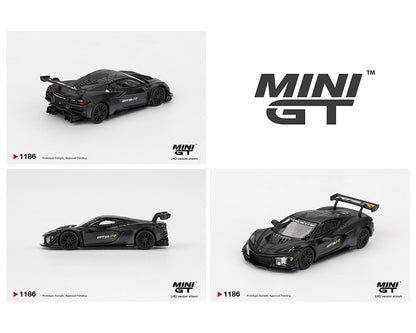 [Pre-Order] Mini GT 1:64 Chevrolet Corvette Z06 GT3.R Road America Test car – Black