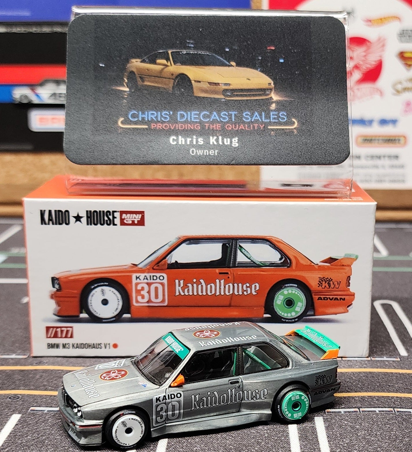 *Chase* Kaido House x Mini GT BMW M3 KAIDOHAUS V1 – KHMG177