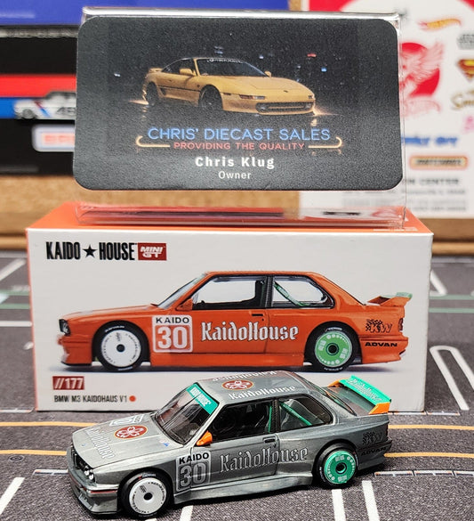 *Chase* Kaido House x Mini GT BMW M3 KAIDOHAUS V1 – KHMG177