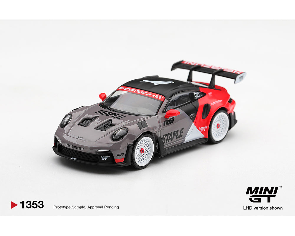 [Pre-Order] Mini GT 1:64 Porsche 911 GT3 RS STAPLE x INOZETEK