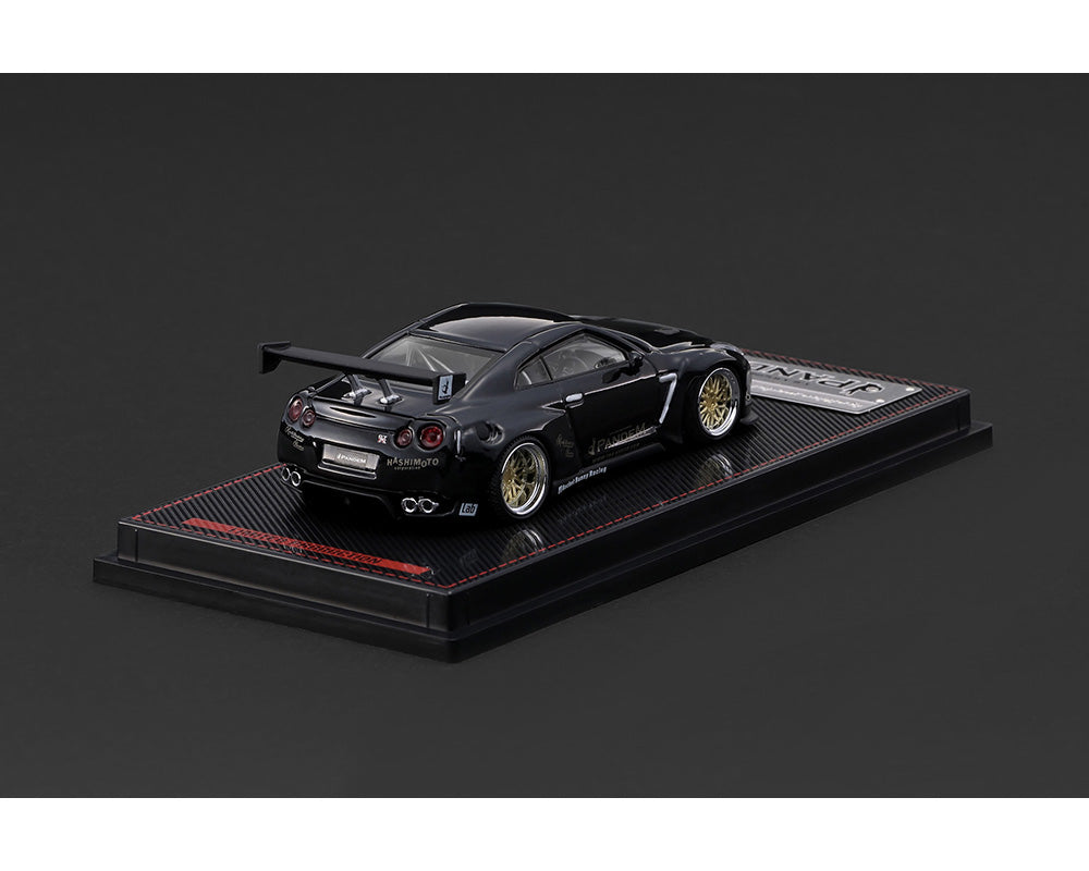 [Pre-Order] Ignition Model 1:64 Pandem Nissan GT-R R35 – Black Metallic