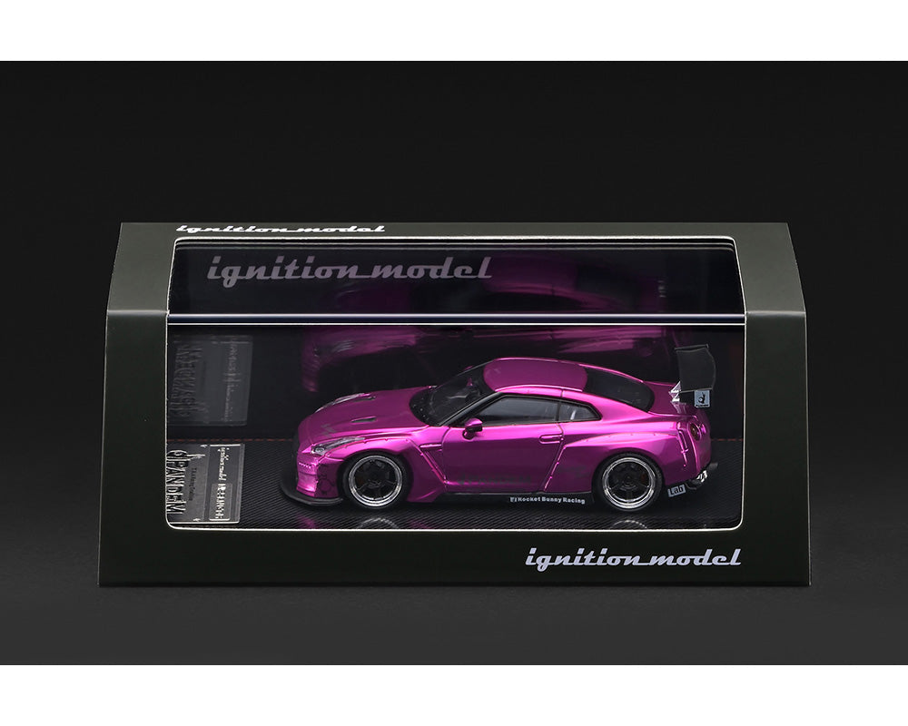 [Pre-Order] Ignition Model 1:64 Pandem Nissan GT-R R35 – Pink Metallic
