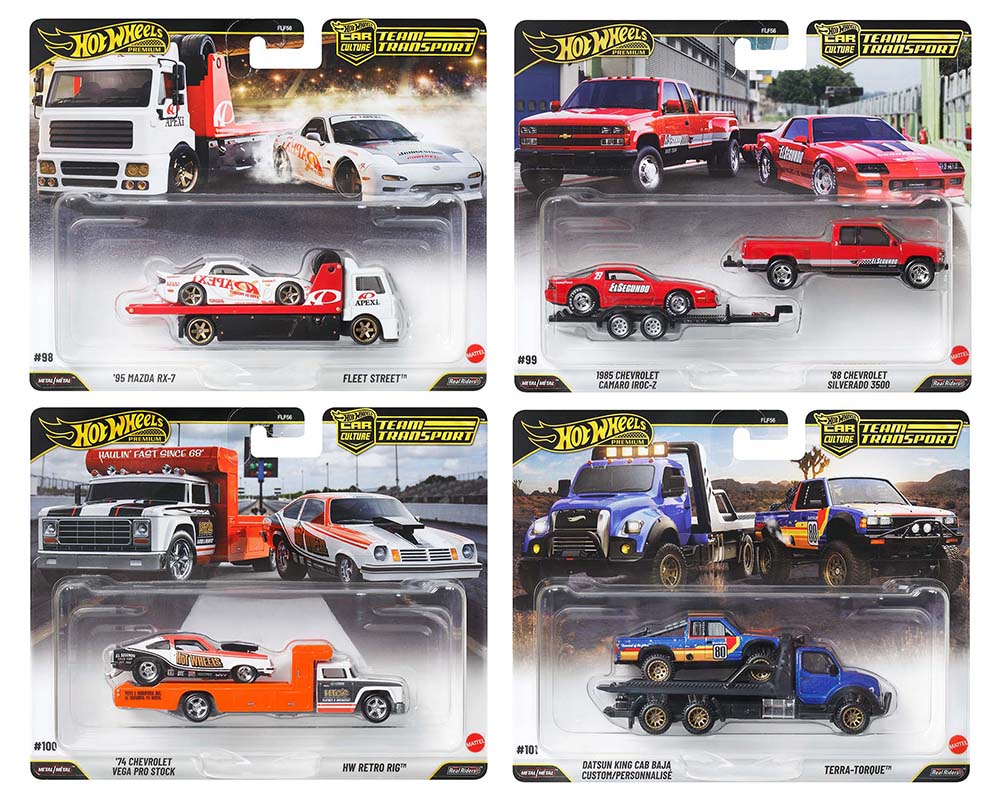 [Pre-Order] Hot Wheels 1:64 Team Transport 2027 N Case Assortment