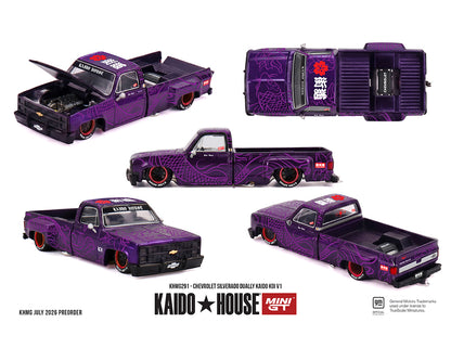 [Pre-Order] Kaido House x Mini GT 1:64 Chevrolet Silverado Dually KAIDO Koi V1