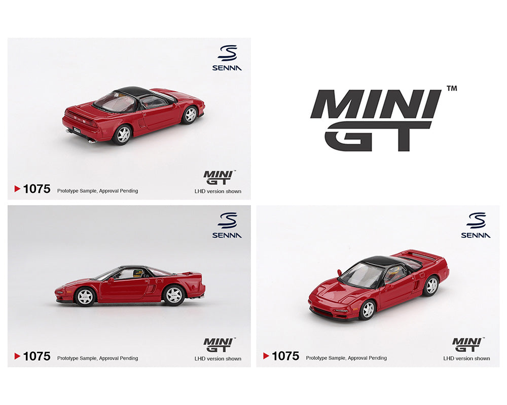 [Pre-Order] Mini GT 1:64 Honda NS-X Prototype Midship Sports 1989 Ayrton Senna w/ Figure