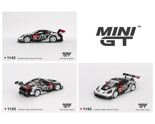 [Pre-Order] Mini GT 1:64 Porsche 911 GT3 R #77 AO Racing 2025 IMSA Petit Le Mans