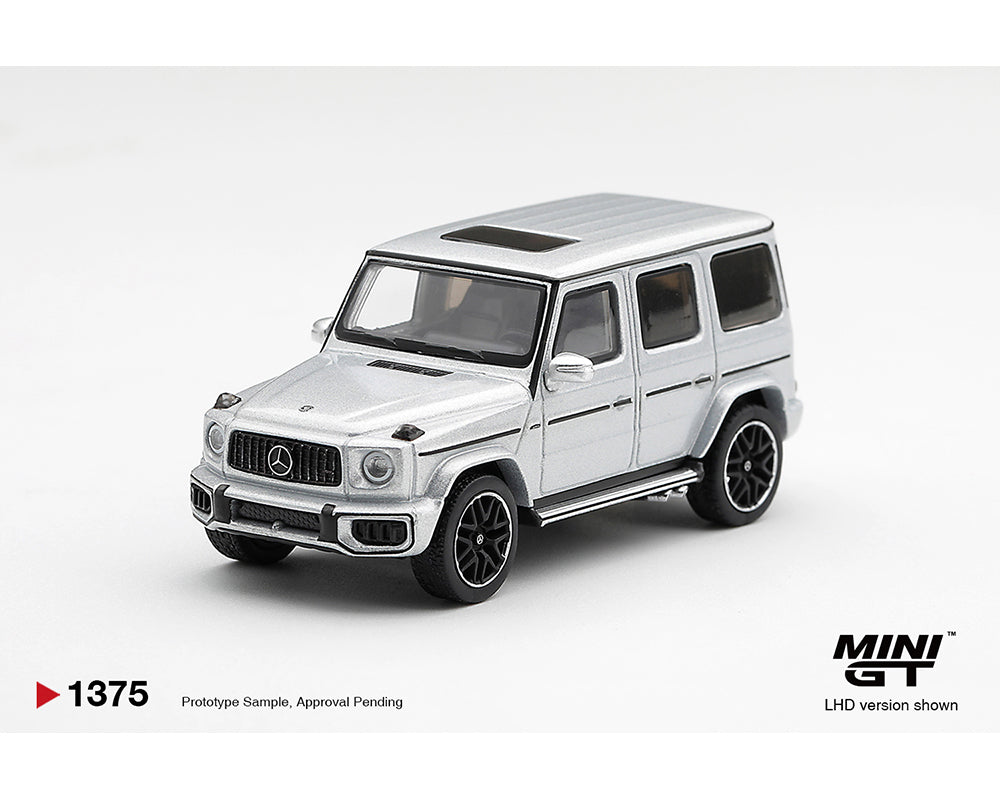 [Pre-Order] Mini GT 1:64 Mercedes-AMG G 63 Silver Metallic